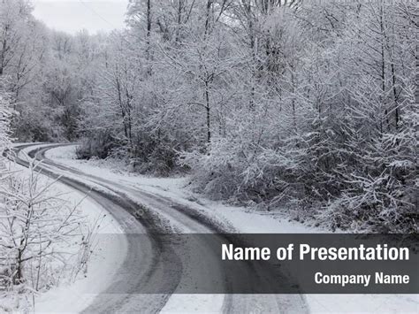 Free Winter Wonderland Powerpoint Template Free Powerpoint Templates