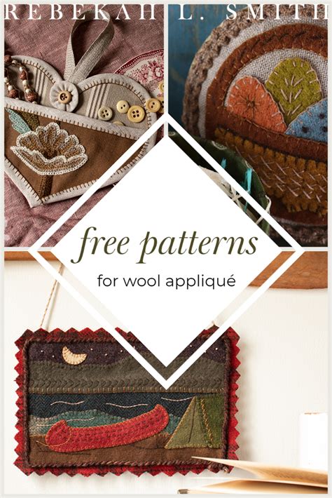 Free Wool Applique Patterns