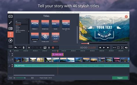 Completely update of the moveable Movavi Video Editor Plus 15.2