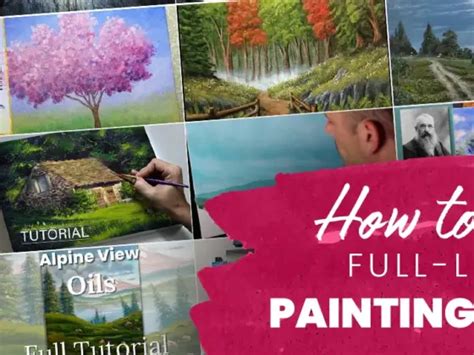 Free acrylic painting tutorials for beginners.  Beginner art lessons for children ...