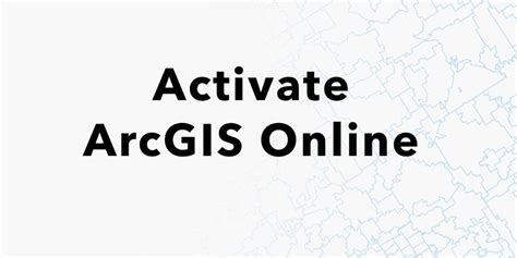 Free activation ArcGIS lite
