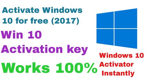 Free activation MS win 10 open