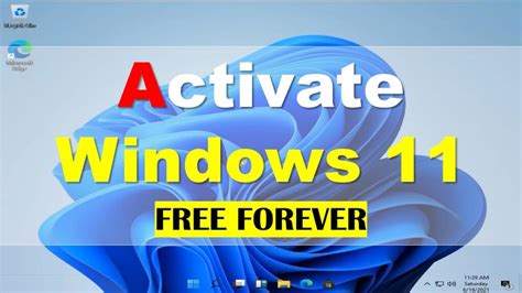 Free activation OS win 11 portable