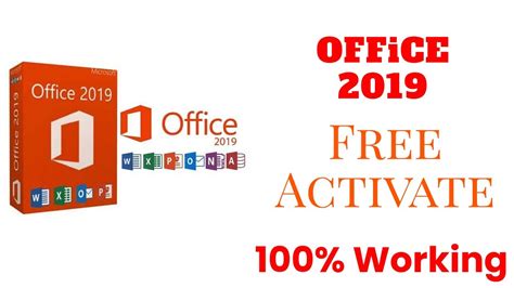 Free activation Office 2019 web site 