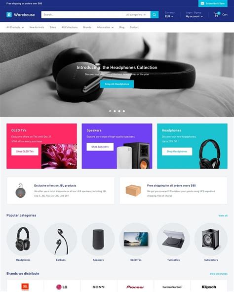 Free and Premium Shopify themes to start using website