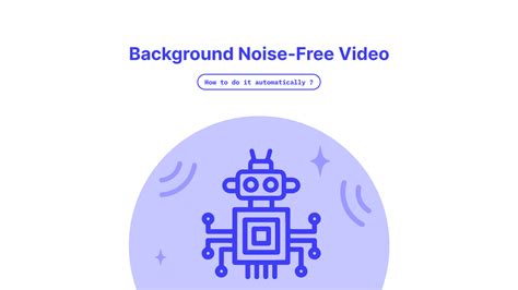 Free app to remove background noise from video.  Cleanvoice is an artificial intelligence ...