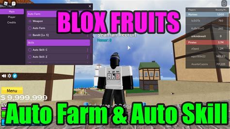 Free auto farm blox fruit. Do you want to learn how to play Blox Fruits, a popular Roblox game based on the anime One Piece? Watch this video to get tips and tricks from a pro player, who will show you how to level up, use ... 