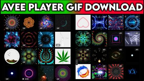 Free avee player visualizer template download 2023 kinemaster template