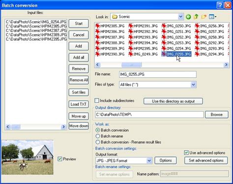 Free batch image converter.  A quick, simple and lightweight batch image converter powered by ...
