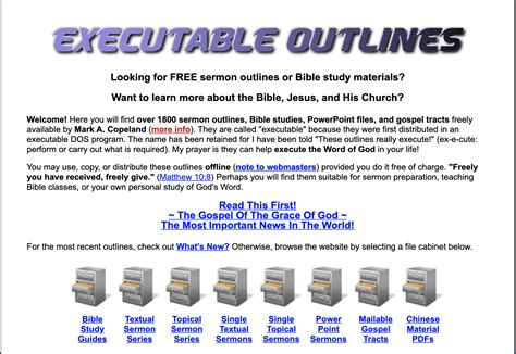 Free black sermon outlines.  in t Executable Outlines by Mark A.  Whether you&rsquo;r...