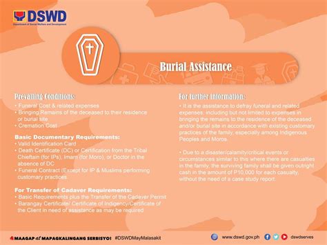 Free burial insurance.  Get compassionate support with DSWD AICS Buria...