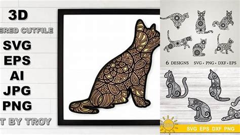 Free cat mandala svg.  Aug 8, 2023 · Free Cat Mandala SVG file. .  Compatible wit...