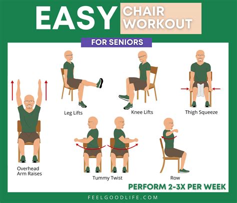 Free chair exercises for seniors. Things To Know About Free chair exercises for seniors. 