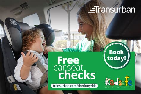 Free child seat safety checks RACQ