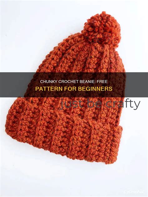 Free chunky beanie pattern.  This super squishy wool blend hat is a be...