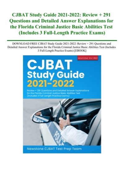 Free cjbat practice test study guide. - Signing naturally level 1 instructors guide.
