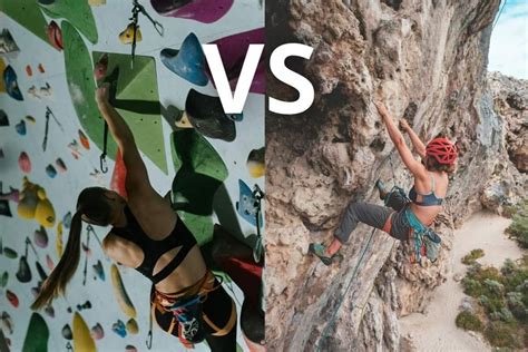 Free climbing vs bouldering.  This article explores the key differences between these...