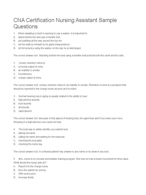 Topics covered in this practice test include the following: Examples of restorative services. Helping a resident be independent. Range-of-motion (ROM) exercises. Bladder training. Avoiding contractures and pressure sores. Assisting residents with rehabilitation. Each practice question is multiple choice with four answer options.. 