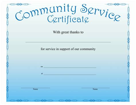 Free community service hours certificate template. - Field manual fm 3 21 20 fm 7 20 the infantry battalion december 2006.