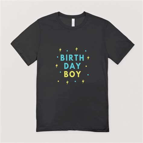 Free custom and printable birthday T-shirt templates