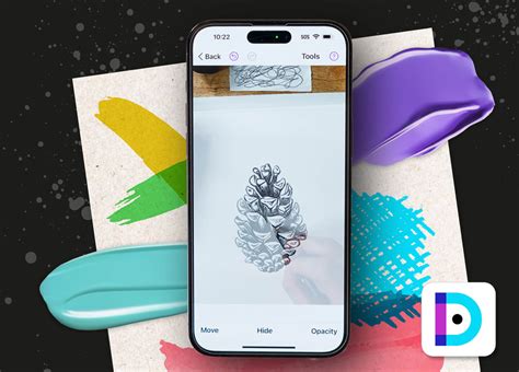 Free da vinci eye app.  Artist-instructor Charity shows her process of creating her next com...