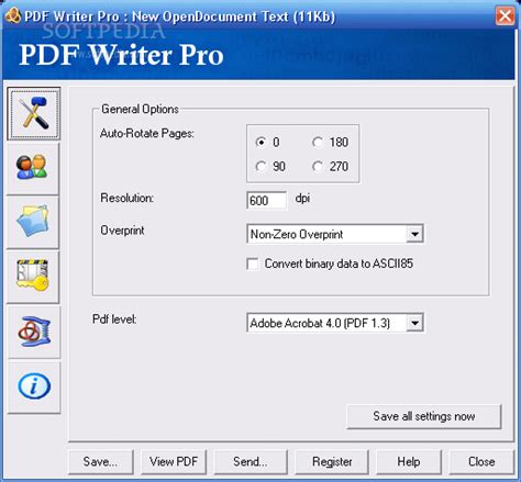 Free download of Foldable Pdf Web Writer Professional 2. 4.