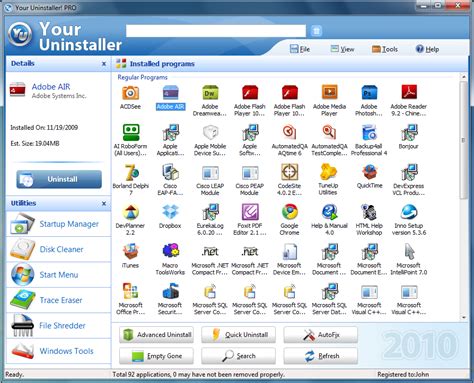 Free download of Moveable Iobit Uninstaller Pros 8.2