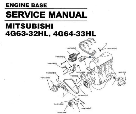 Free download repair manual mitsubishi 4g63. - D1000 manuale di servizio pressa per balle quadrate.
