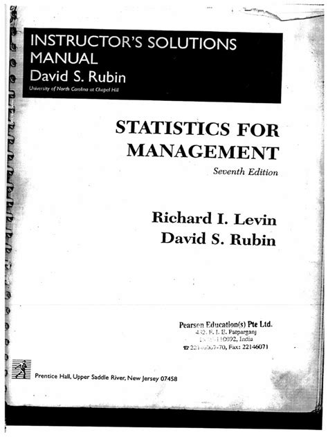 Free download solution manual of statistics for management by richard l levin. - Manual de telefono inalambrico radioshack dect 60.