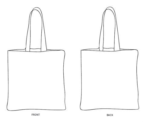 Free editable and printable tote bag templates