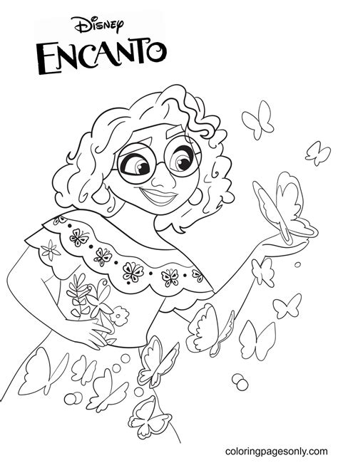 Free encanto printable coloring sheets kids activities Artofit