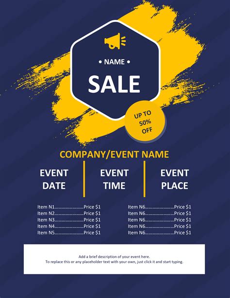 Free event flyer templates for microsoft word nipodpenny