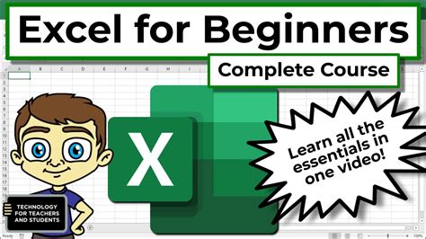 Free excel course for beginners.  The best way to master the basics is Complete and...