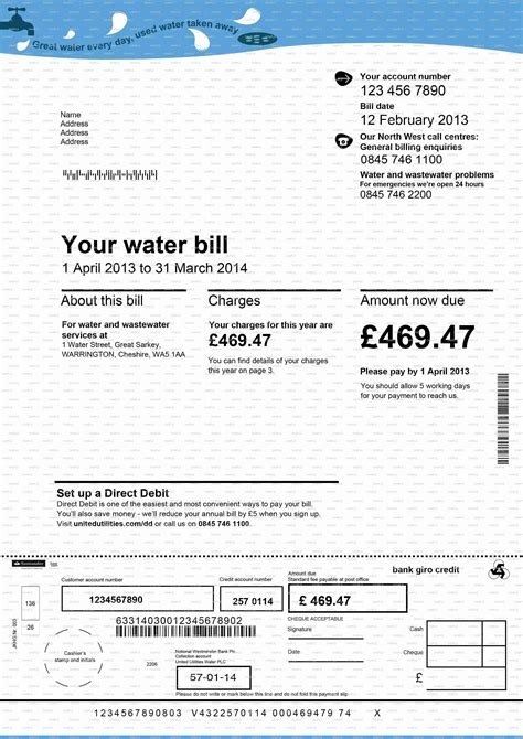 Free fake utility bill template pdf file downloads word 01. Edit your blank utility bill template online Type text, add images, blackout confidential details, add comments, highlights and more. 02. Sign it in a few clicks Draw your signature, type it, upload its image, or use your mobile device as a signature pad. 03.. 
