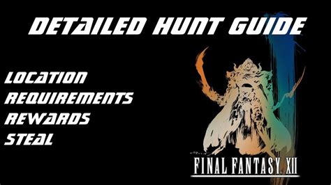 Free final fantasy 12 hunts guide. - Service repair manual 99 cbr 600f4.