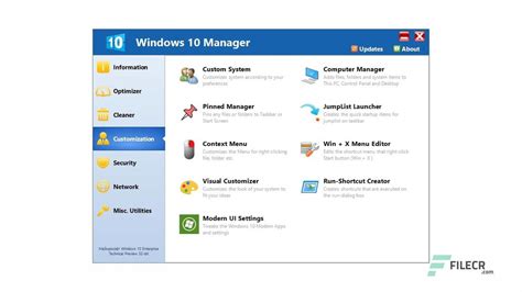 Completely access of Portable Yamicsoft Windows 10 Manager