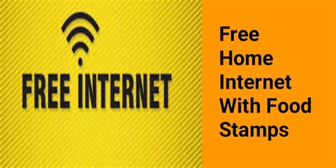 Free home internet with food stamps. If you are a recipient of Supplemental Nutrition Assistance Program (SNAP) benefits, also known as food stamps, you may be eligible for a free or low-cost internet … 