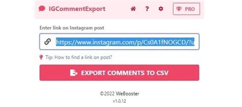 Free instagram comment viewer.  Easily view and export comments in an Excel-compatible CSV...