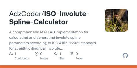 Free involute spline generator.  Paul.  A comprehensive MATLAB implementation for calculat...