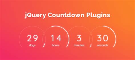 Free jquery countdown plugins.  * Over 50 localisations.  Countdown Timer Plugin With Pure J...