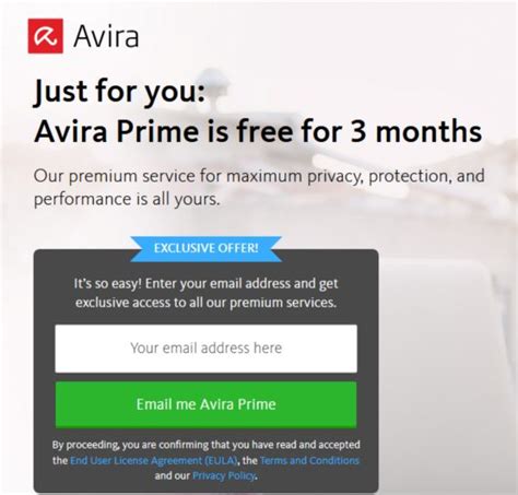 Free key Avira Prime ++
