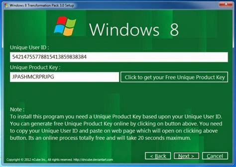 Free key OS windows 8 official