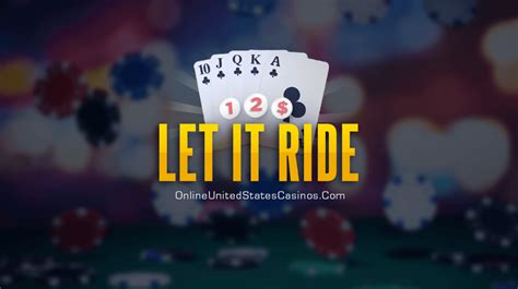 Free let it ride poker. In the game of Let It Ride, the minimum strength hand required for a payout is 10s. 10. Any other pair: Any pair that has a value that is less than 10 is considered a non-winning pair, and subsequently will not receive any payment. For example, a hand that consists of 2, 7, 9, 9, K is a pair of nines, and while it is still a pair, it is a loser. 