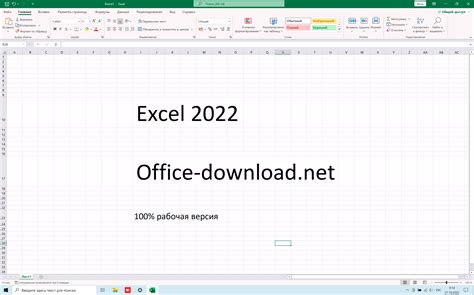 Free license MS Excel 2022