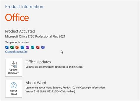Free license MS Word 2009-2021 web site