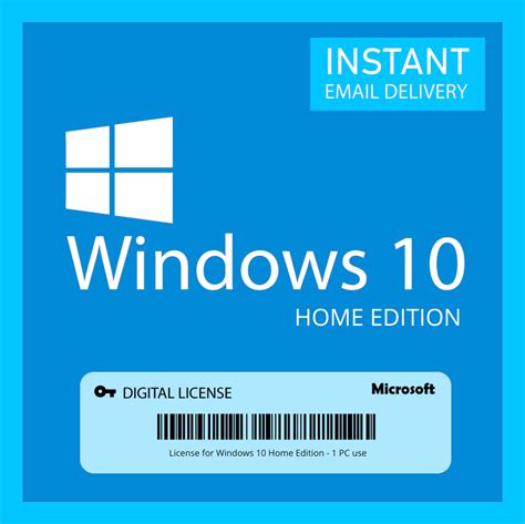 Free license MS windows 10 for free