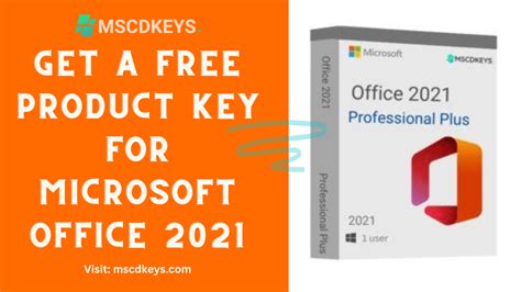 Free license Office 2009-2021 2021