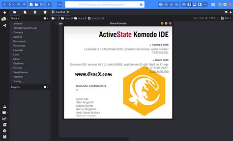 Free license key Komodo IDE web site