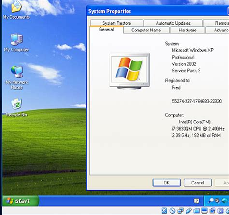 Free license key MS operation system windows XP full version