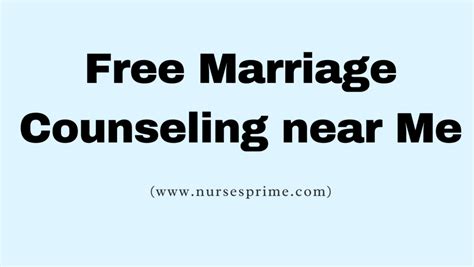Free marriage counseling near me. Things To Know About Free marriage counseling near me. 